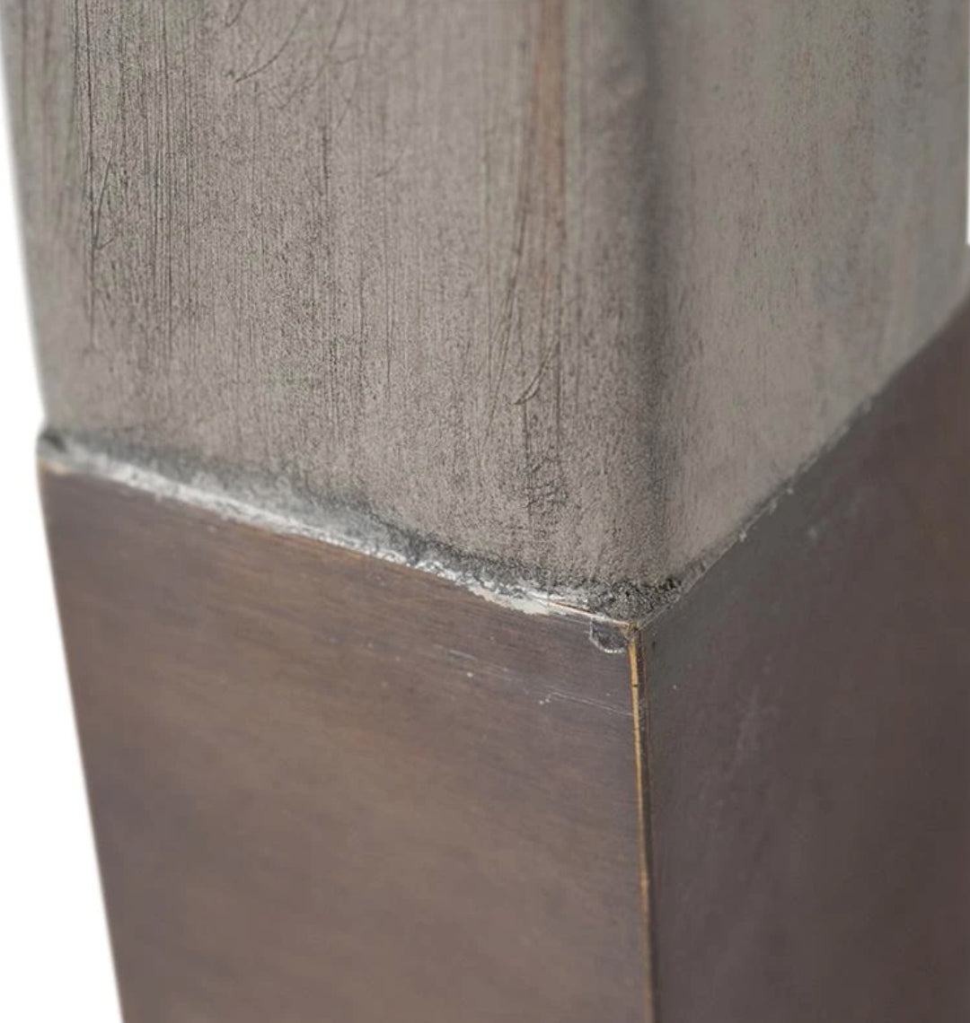 David Francis Stacked Bamboo Bar Stool