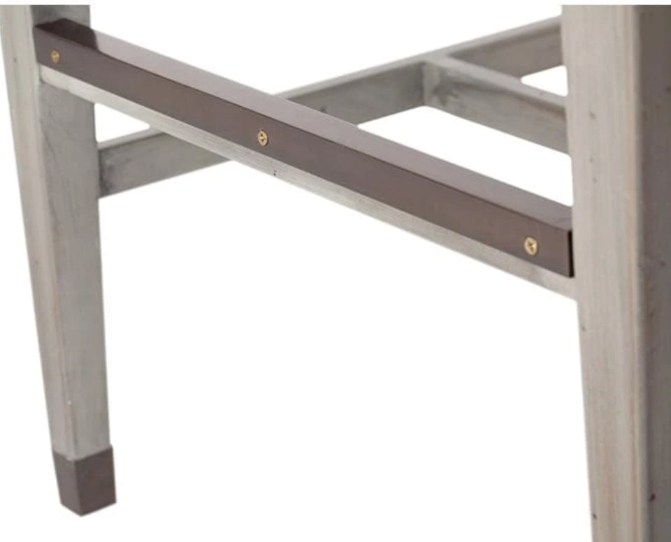 David Francis Stacked Bamboo Bar Stool