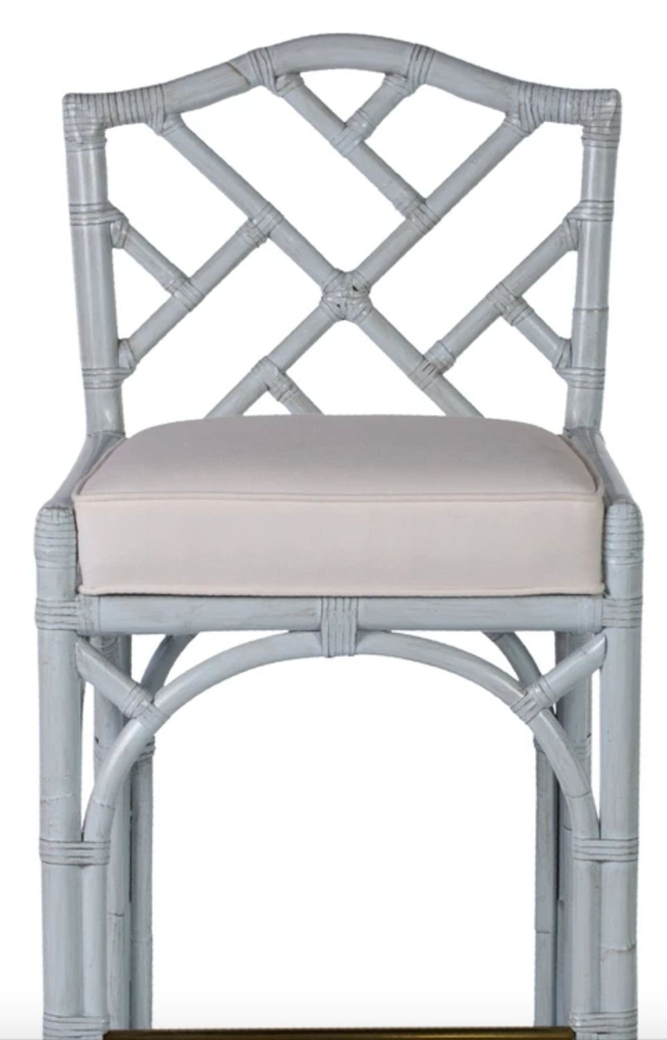 Chippendale Barstool in Gray by David Francis