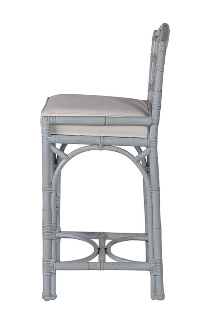 Chippendale Barstool in Gray by David Francis