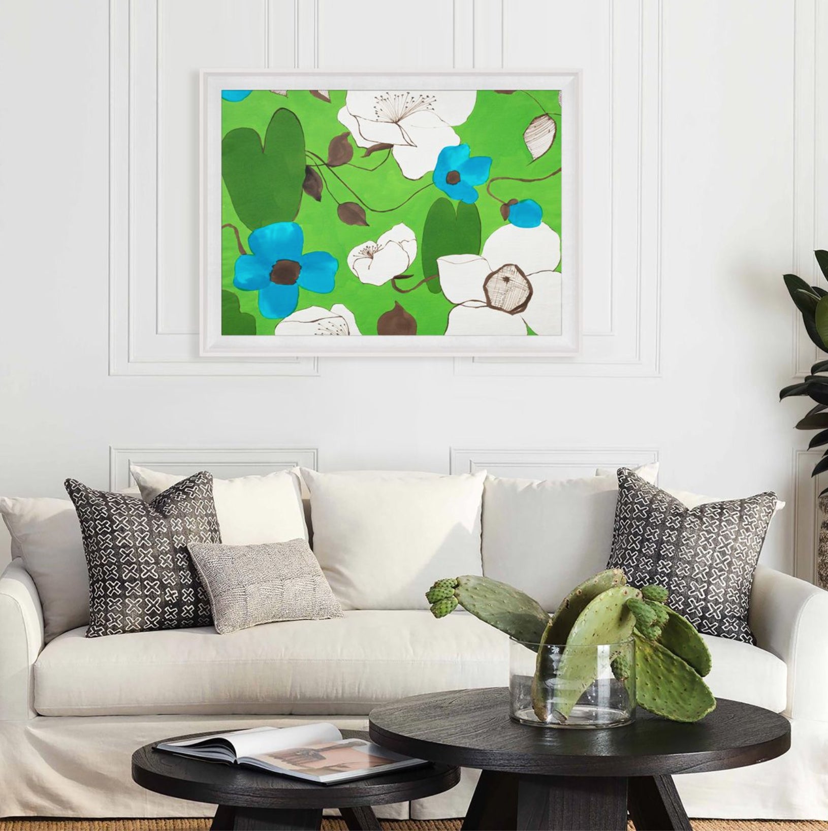 Natural Curiosities Modern Paradise, Modern Flower 2 Art