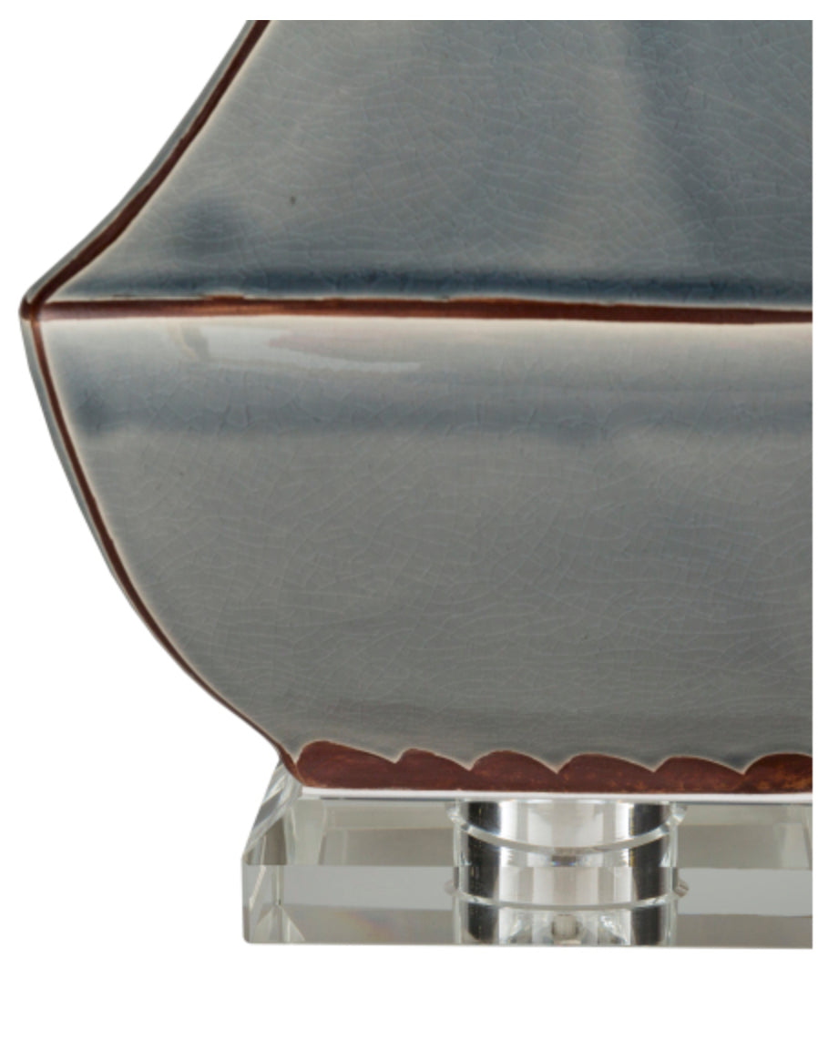 Belhaven Table Lamp in Grey