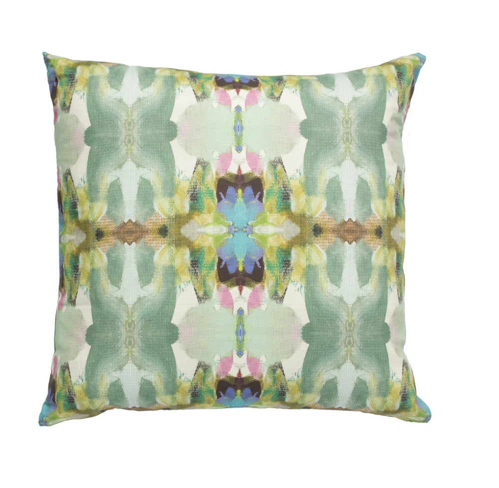 Laura Park Lawson's Park Purple Linen Cotton Pillow