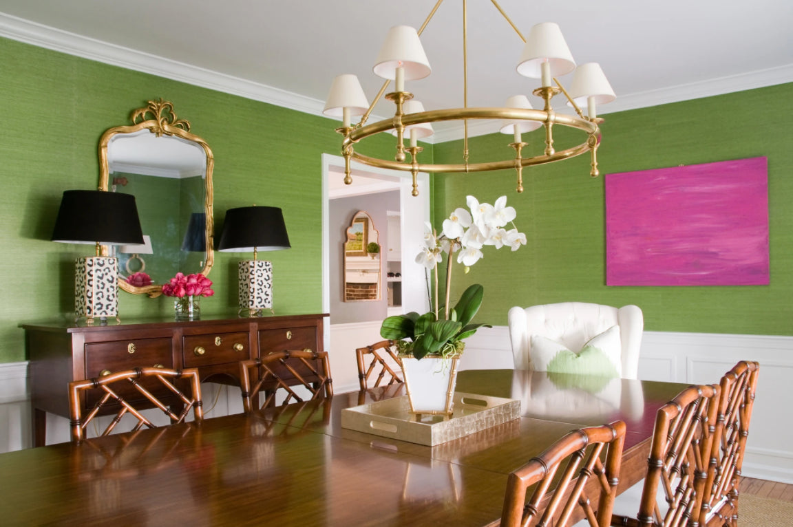 Dana Gibson White Leopard Lamp