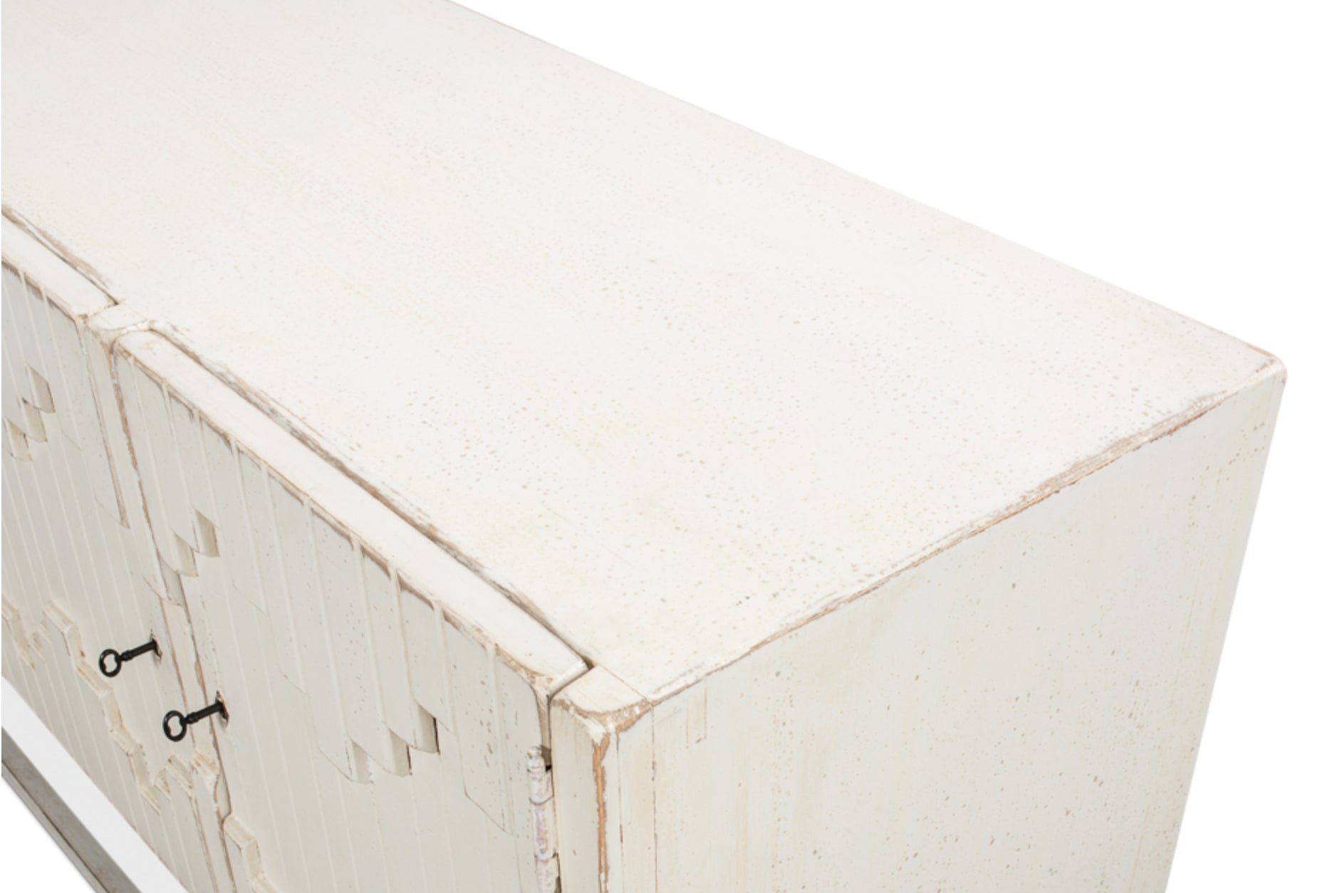 Sarreid Aztec Cabinet On Stand