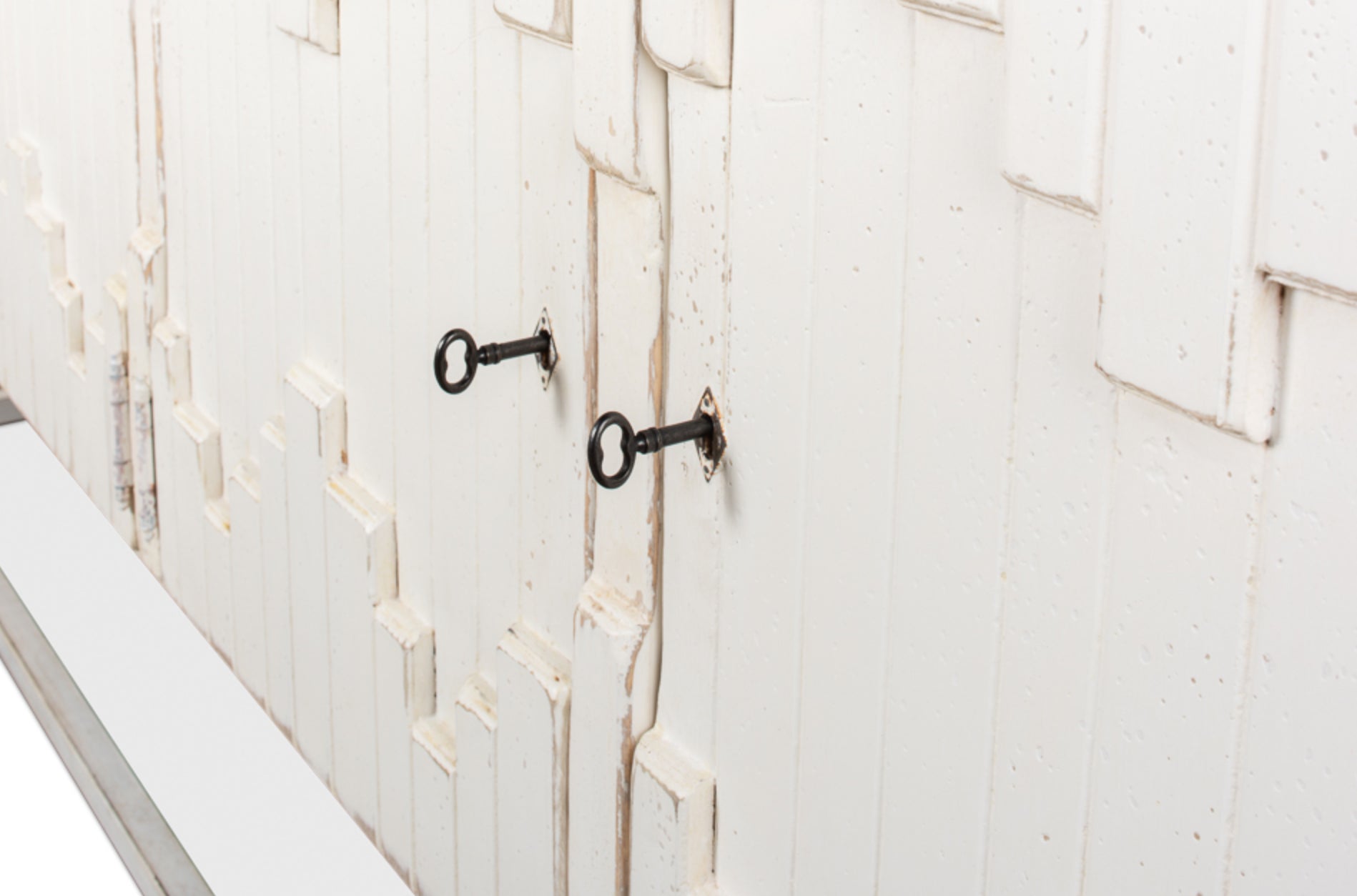 Sarreid Aztec Cabinet On Stand