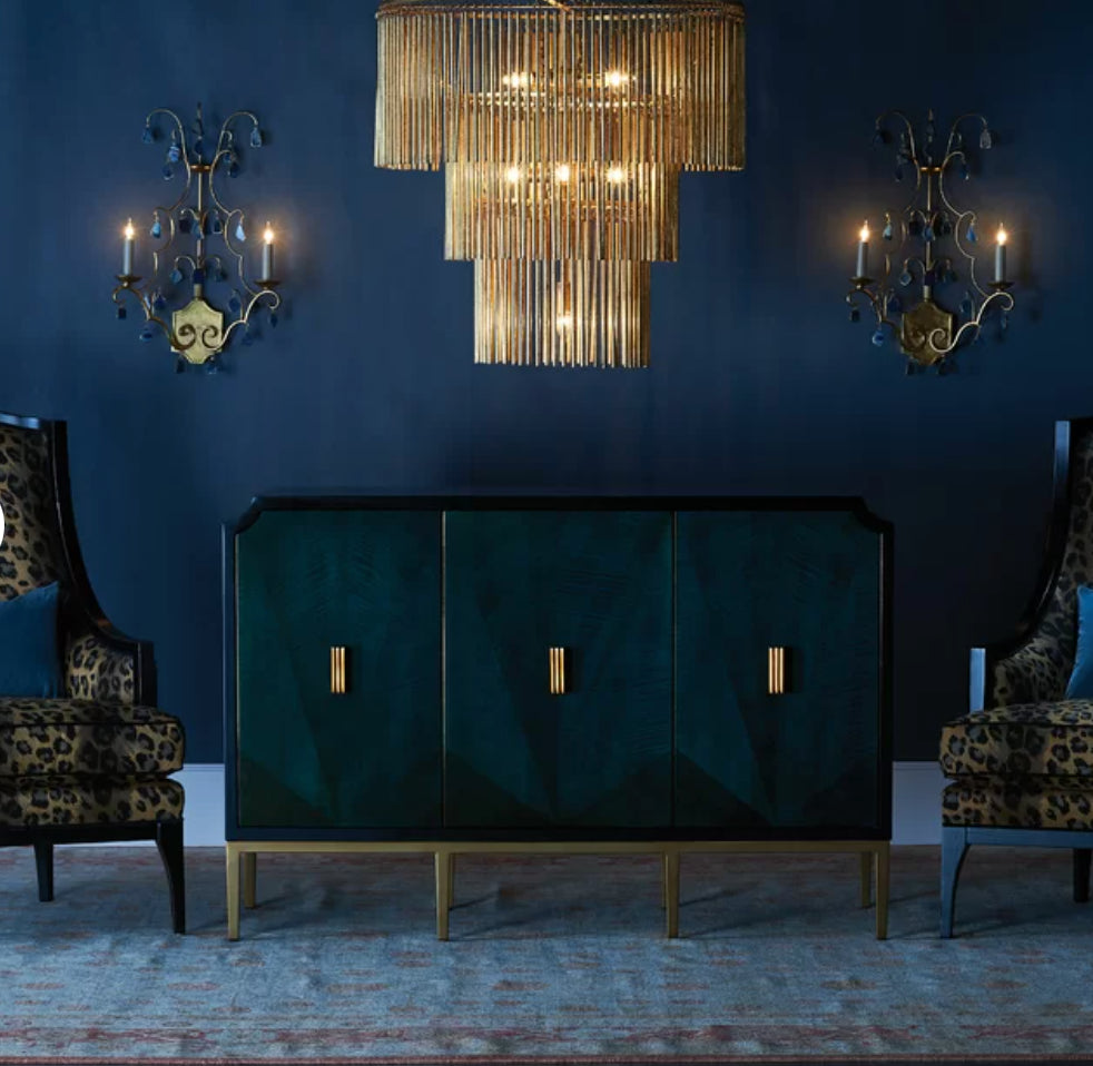 Kallista Cabinet by Currey and Company