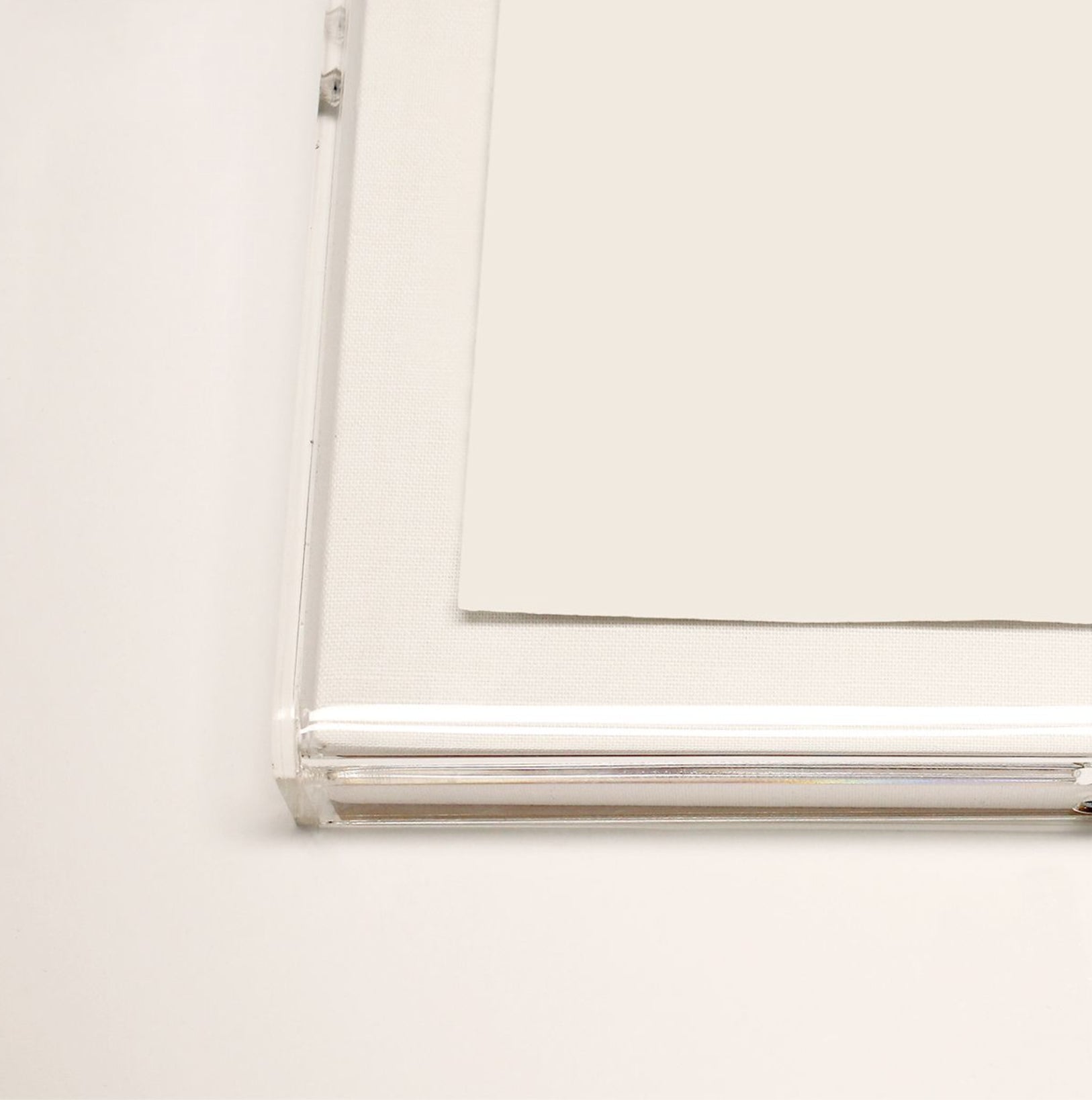 Silver Leaf Wave Square Art by Natural Curiosities