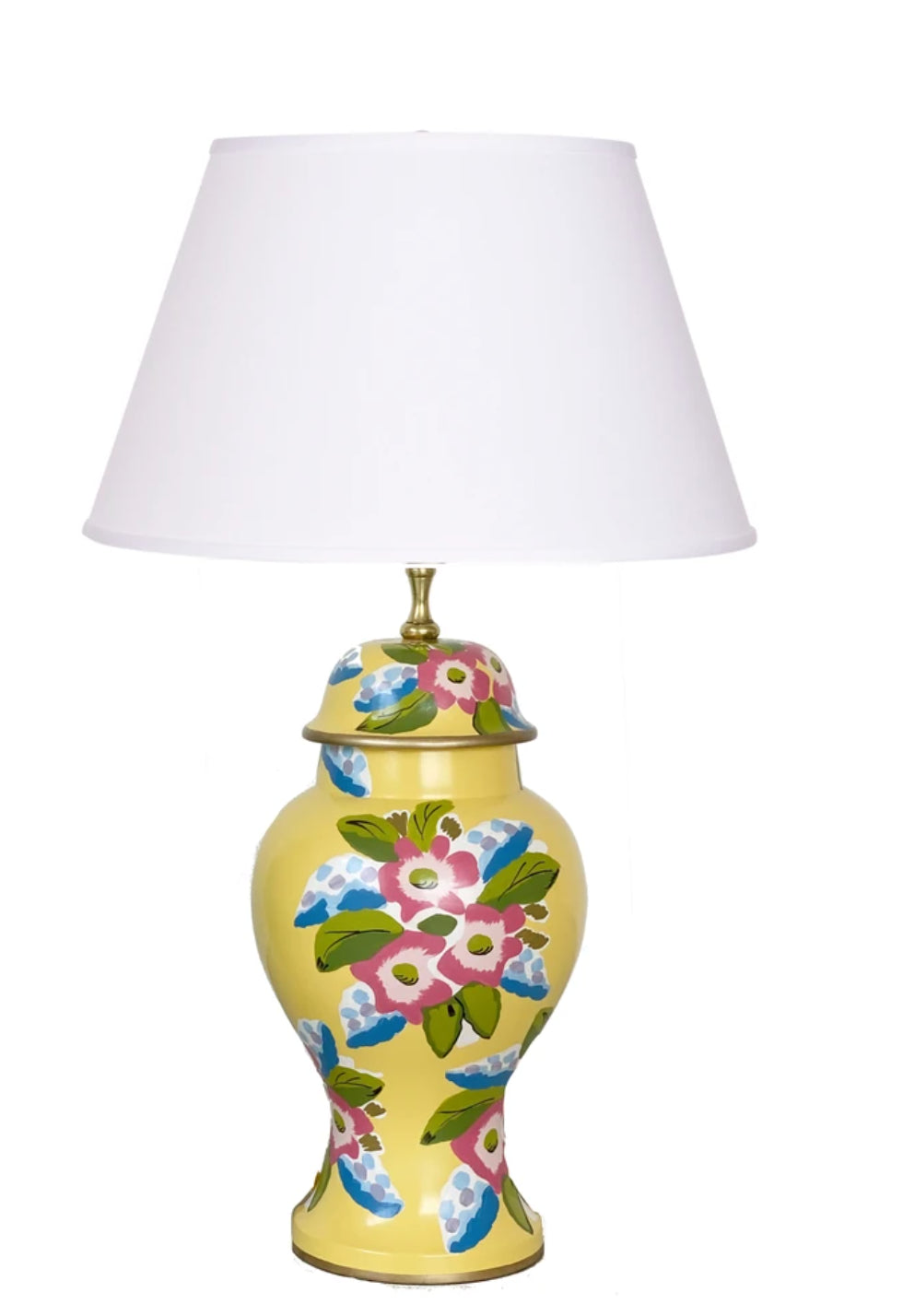 Dana Gibson Elsie Lamp in Yellow