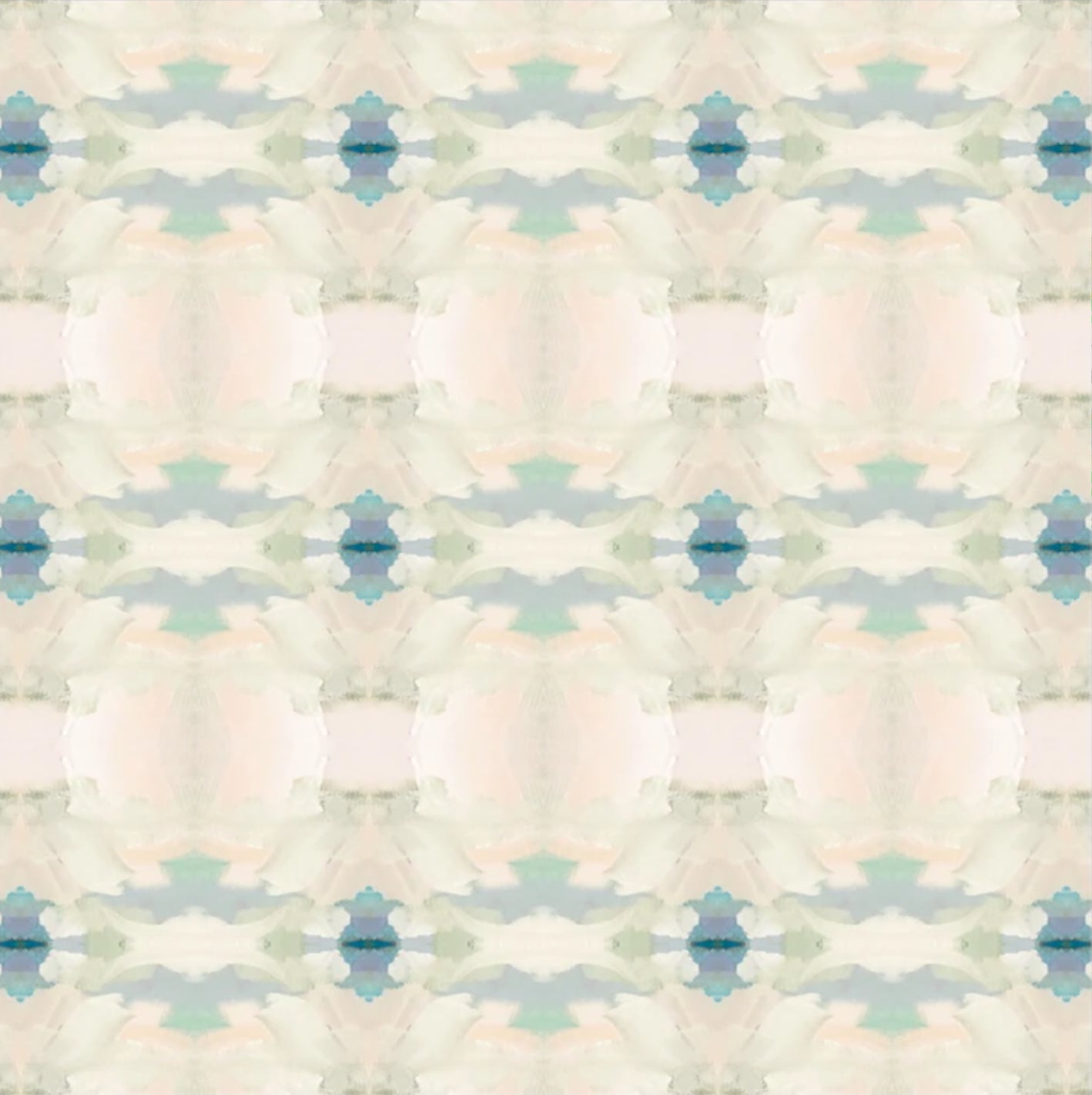 Laura Park Coral Bay Pale Blue Duvet Cover & Pillow Shams