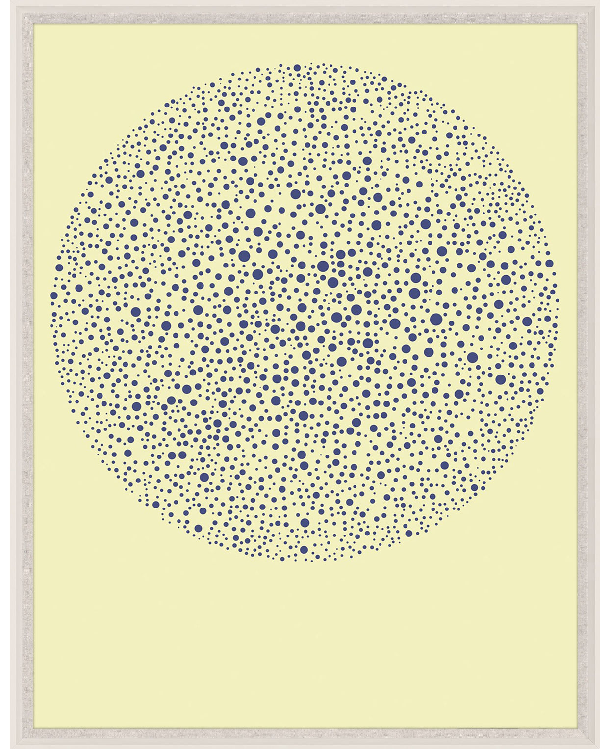 Natural Curiosities Orbus 5 Art in Yellow