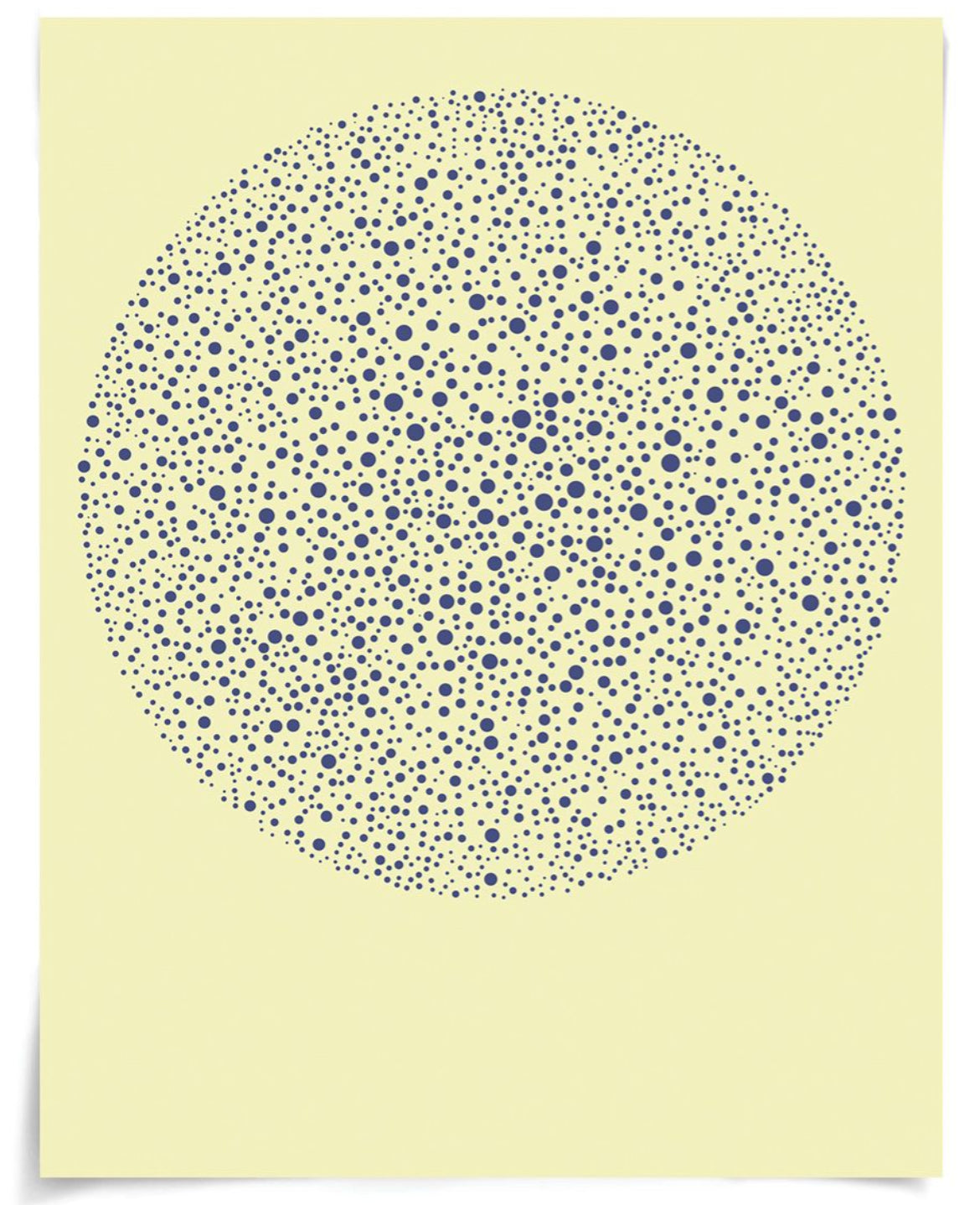 Natural Curiosities Orbus 5 Art in Yellow