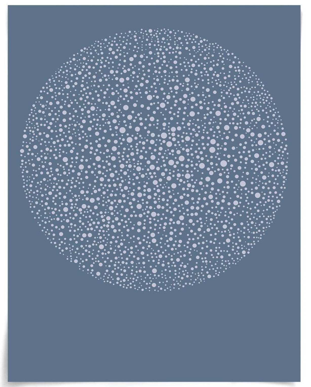 Natural Curiosities Orbus 6 Art in Blue