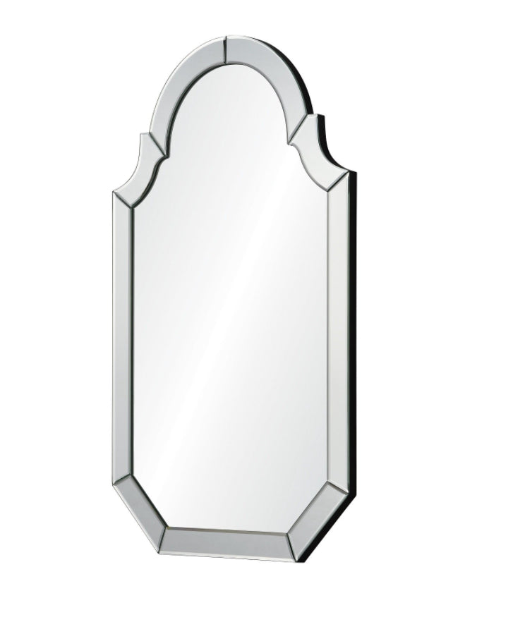 Bunny Williams Hand Carved Mirror Framed Mirror