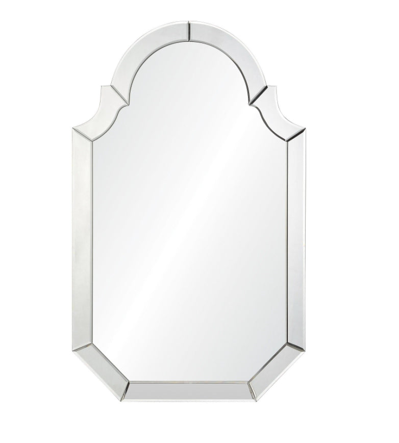 Bunny Williams Hand Carved Mirror Framed Mirror