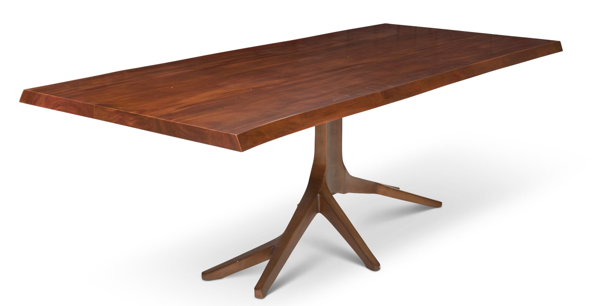 Urbia Trunk Walnut 94"W Dining Table