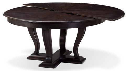 Extendable Solid Oak Dining Table by Sarreid