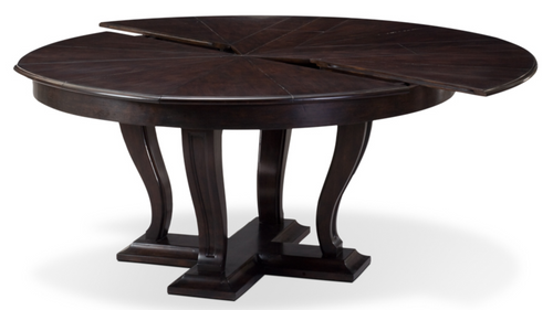 Extendable Solid Oak Dining Table by Sarreid