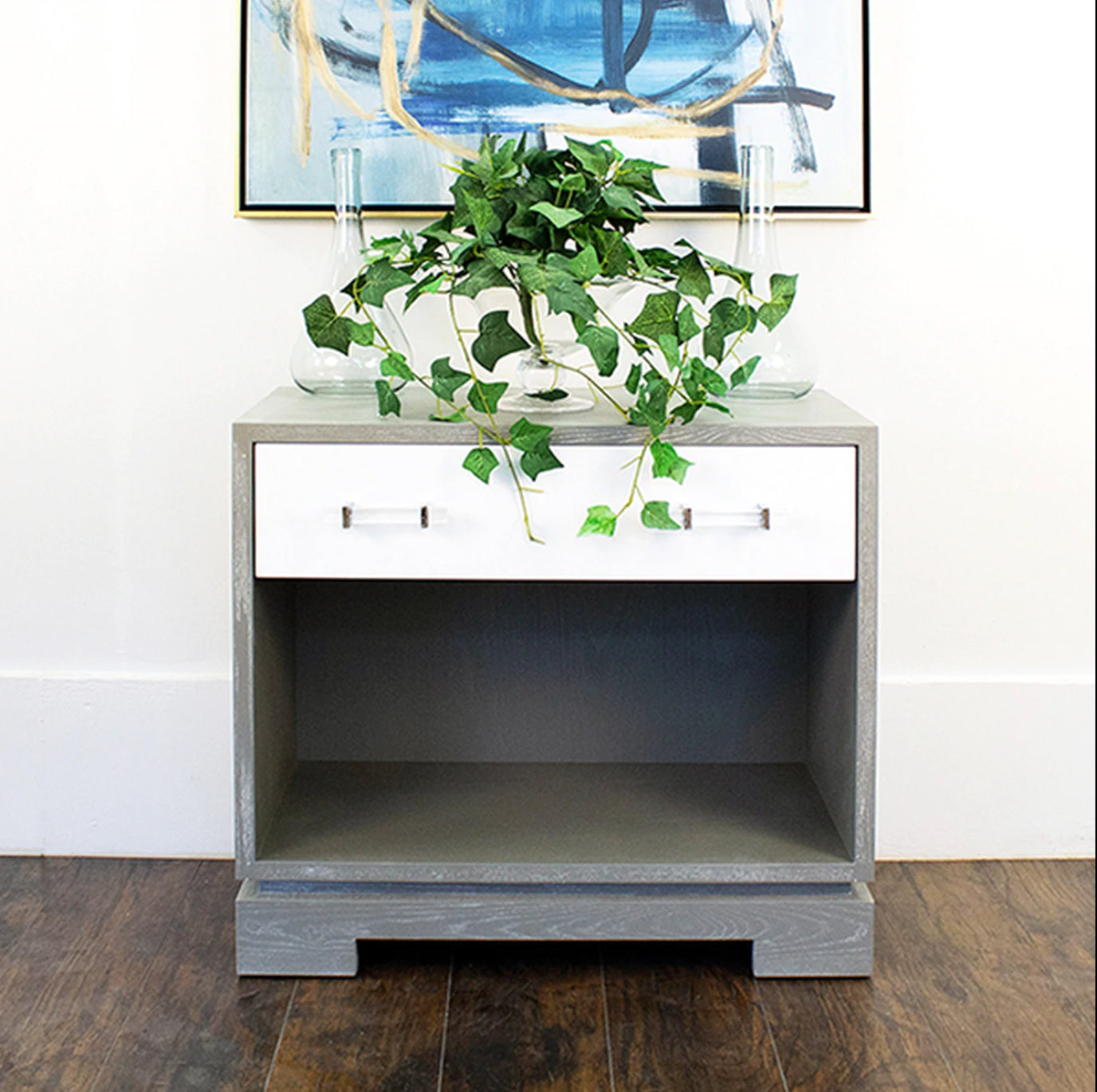 Worlds Away Shane Side Table