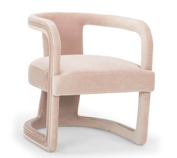 Rory Accent Chair by Urbia, Rosa Pink