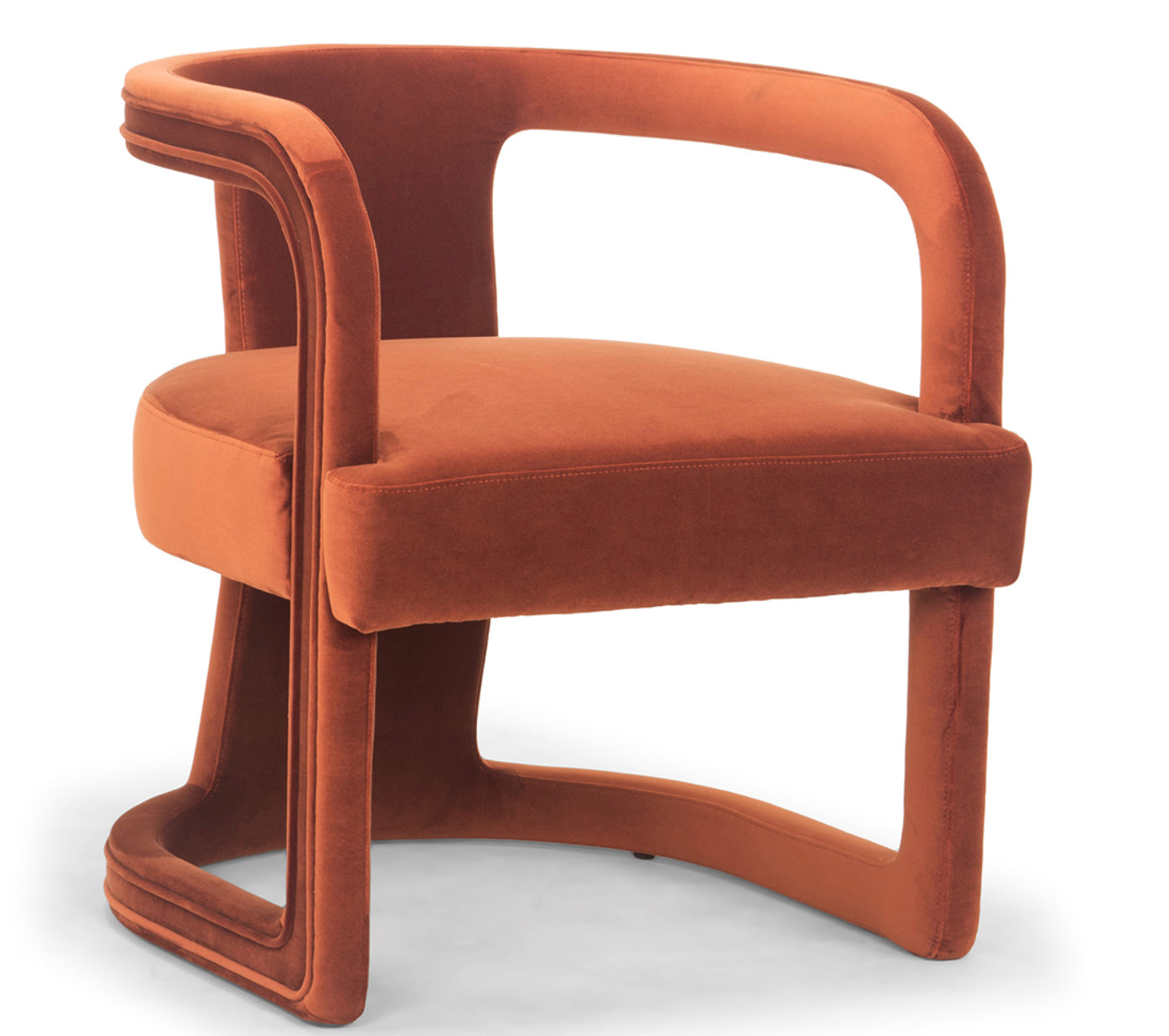 Rory Accent Chair by Urbia, Rust