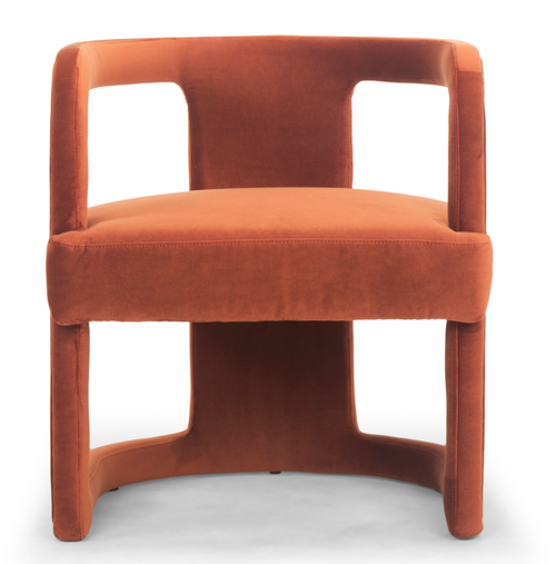 Rory Accent Chair by Urbia, Rust