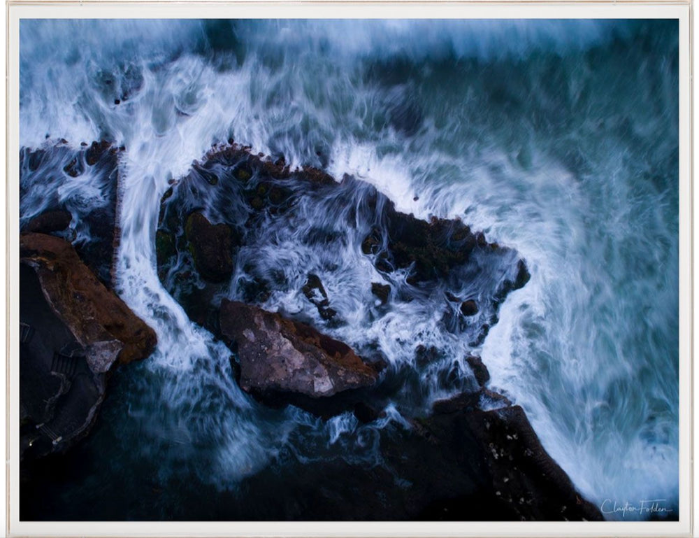 Natural Curiosities Folden, Tide No. 1  Aerial Photograph