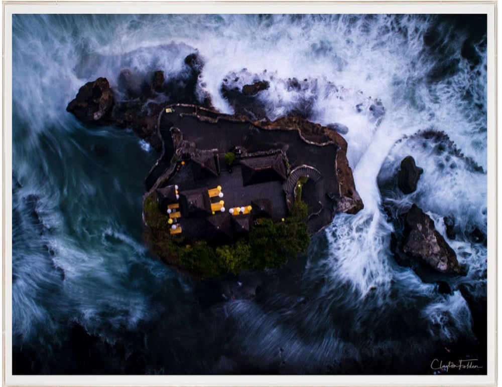 Natural Curiosities Folden, Tide No. 2  Aerial Photograph