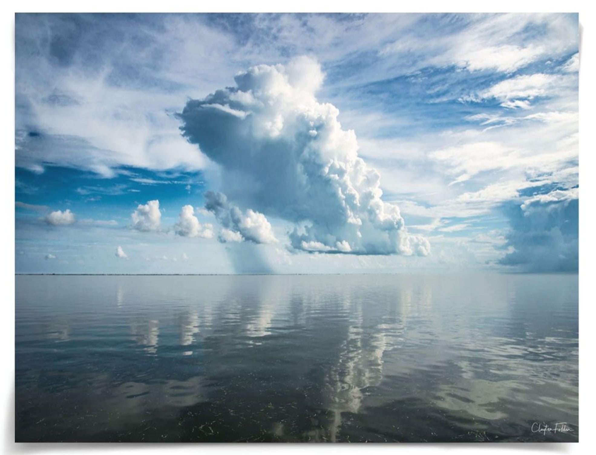 Natural Curiosities Folden, No. 5 Aerial Photograph