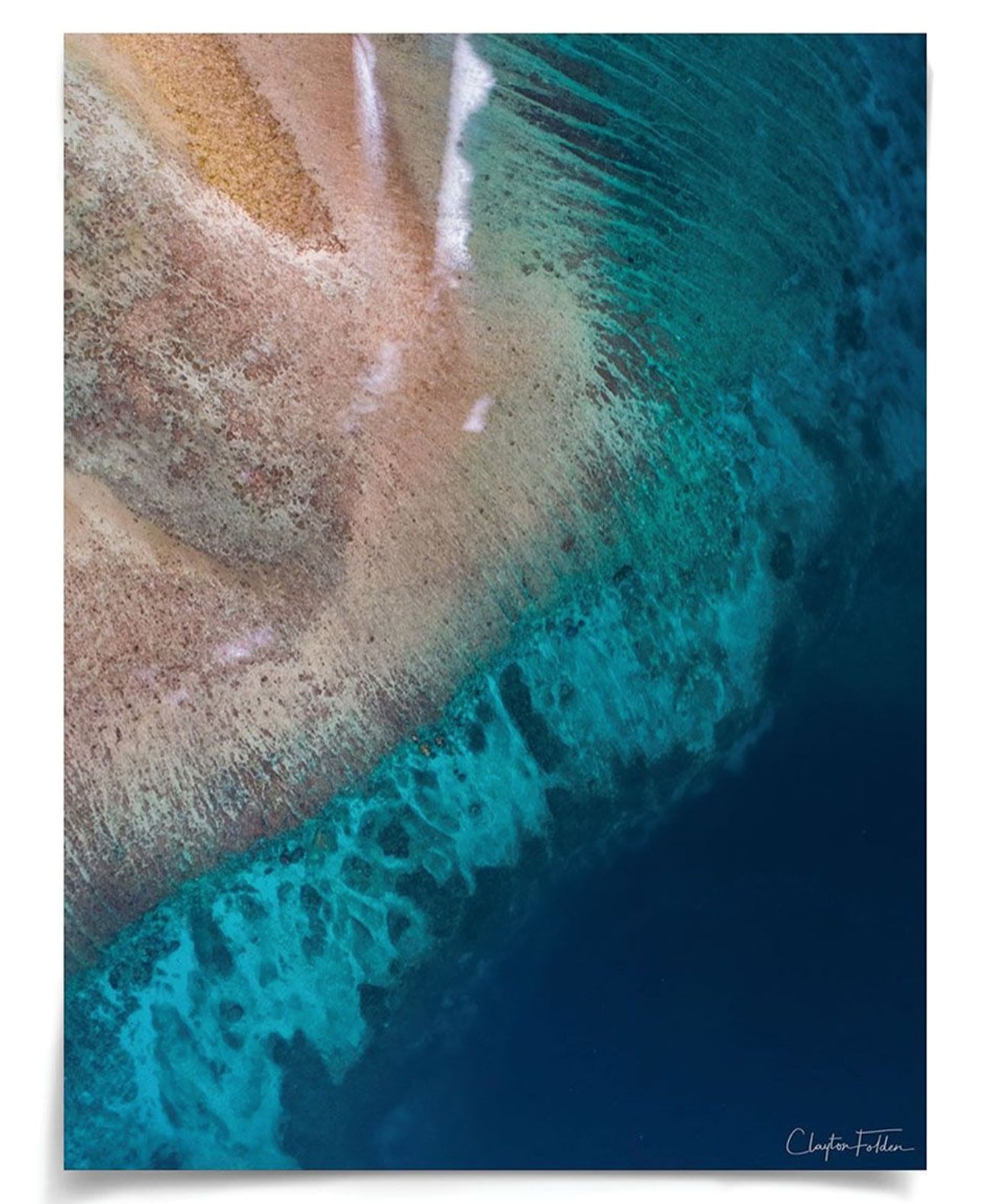 Natural Curiosities Folden Tides 3 Art