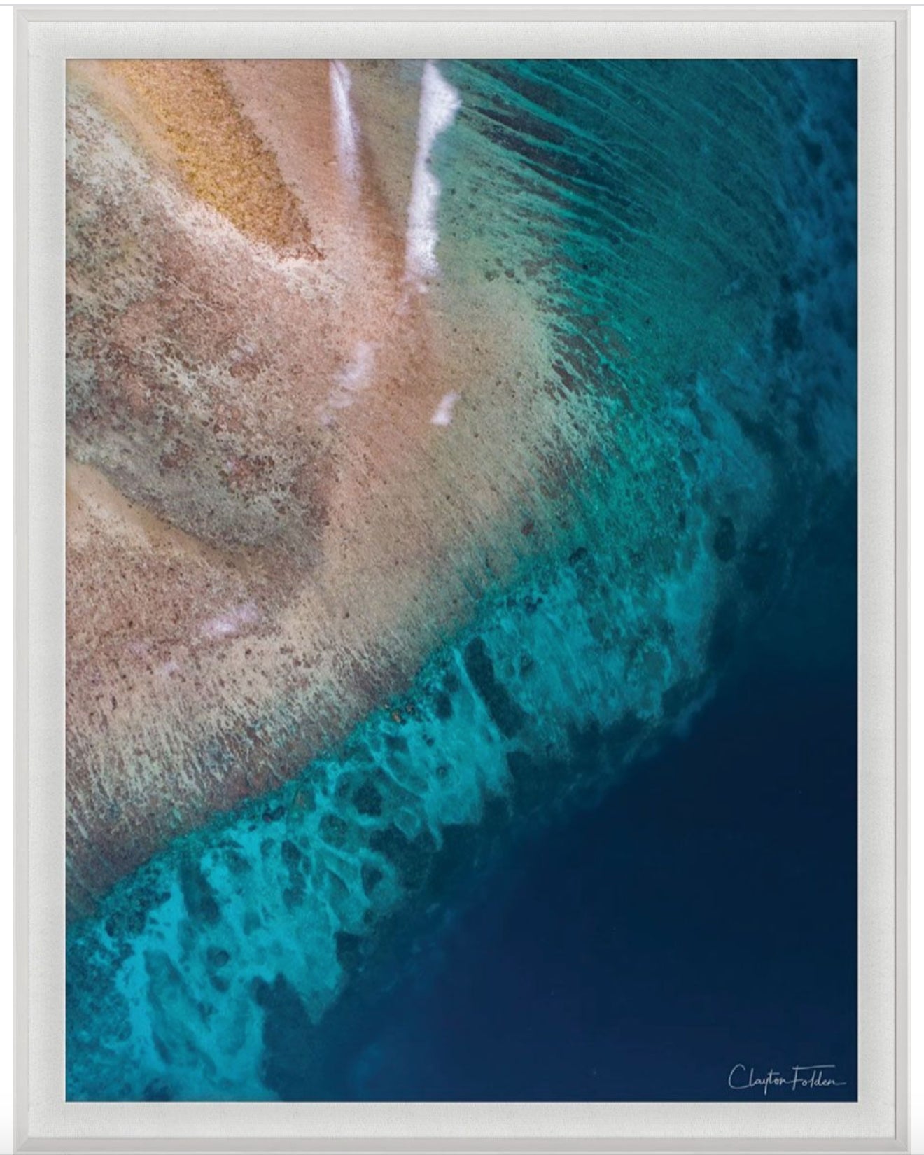 Natural Curiosities Folden Tides 3 Art