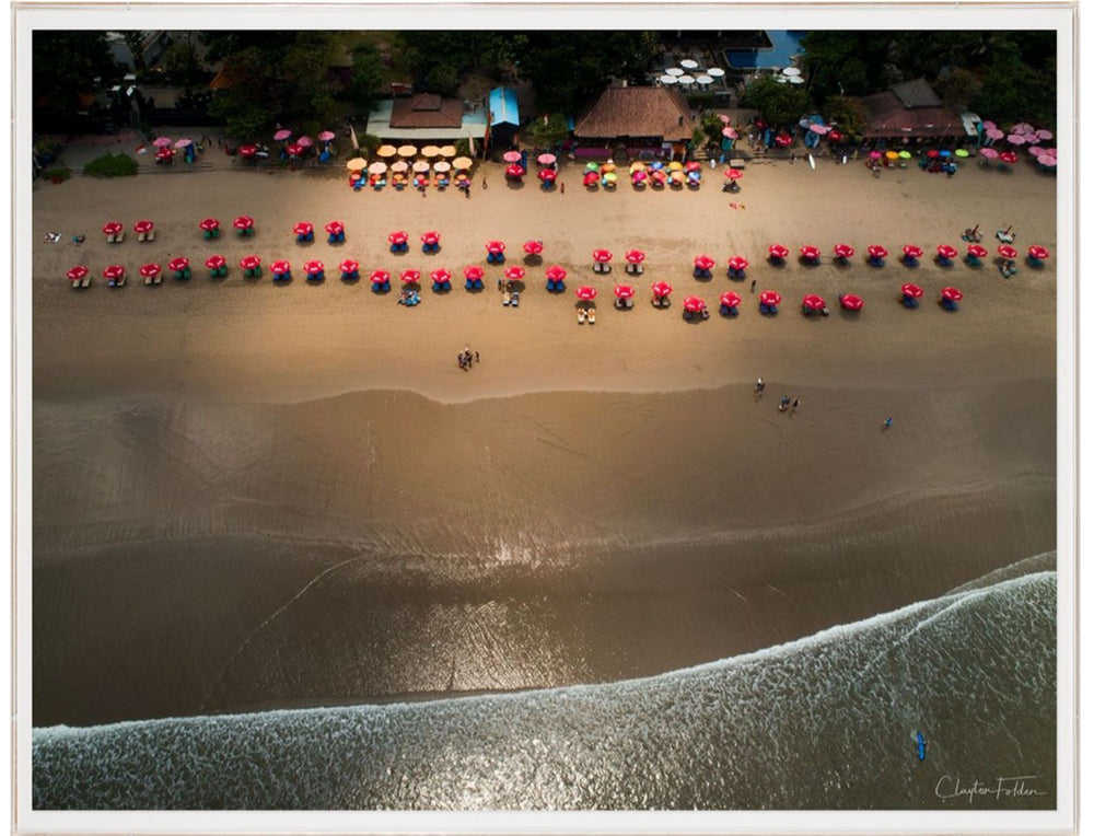 Natural Curiosities Folden, Umbrellas Aerial Photograph