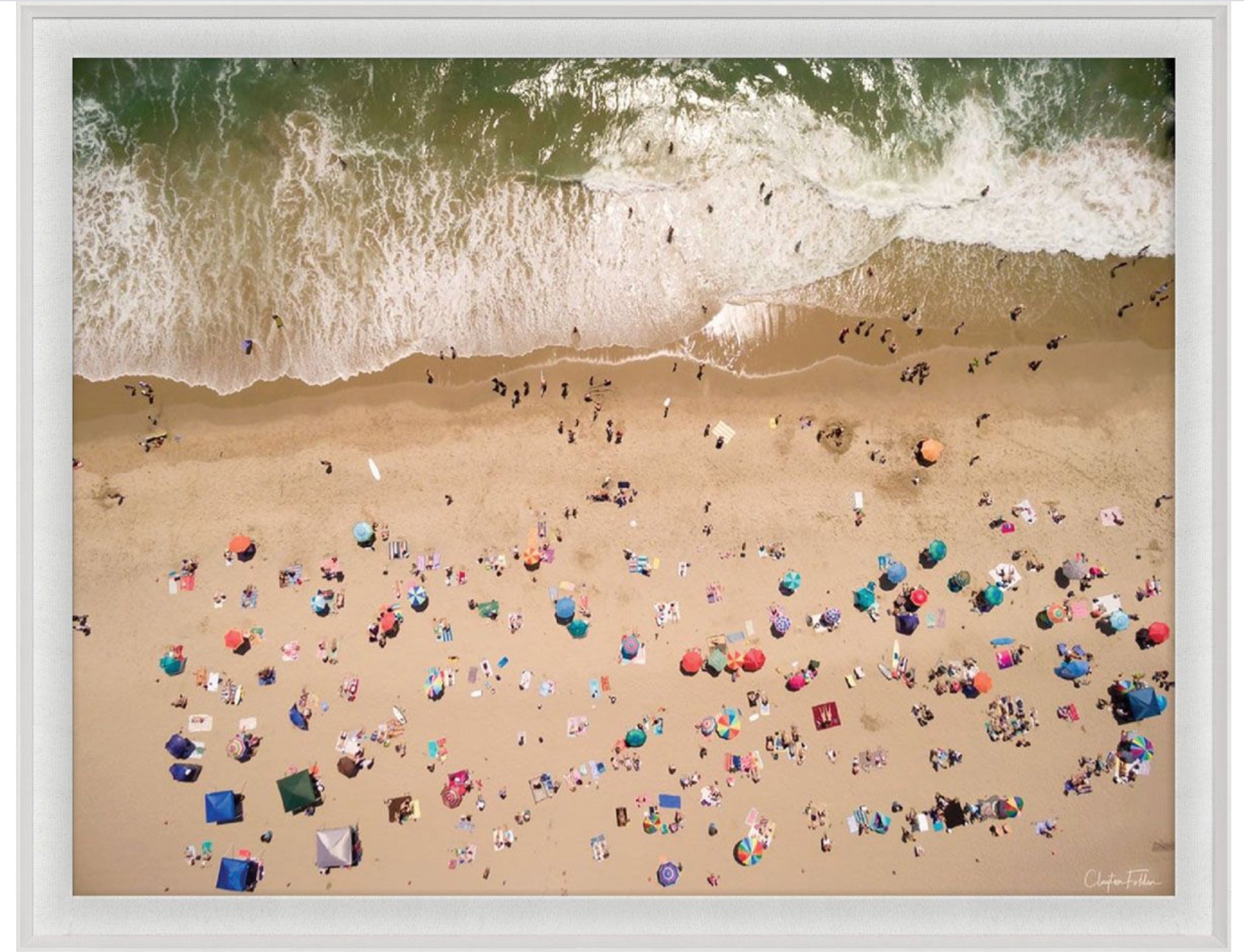 Natural Curiosities Folden No. 3 Aerial Photograph