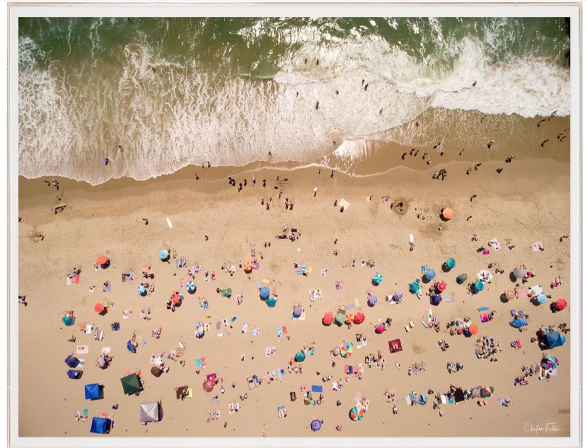 Natural Curiosities Folden No. 3 Aerial Photograph