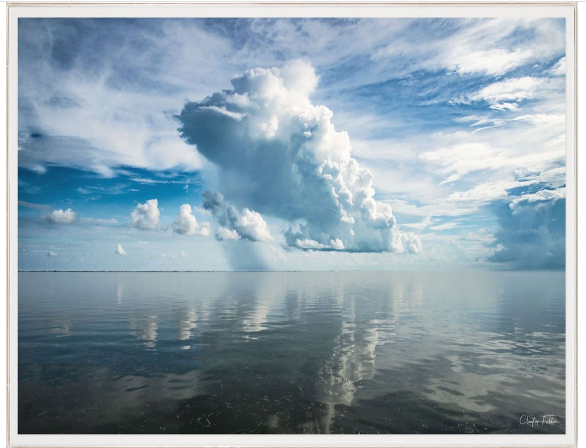 Natural Curiosities Folden No. 5 Aerial Photograph