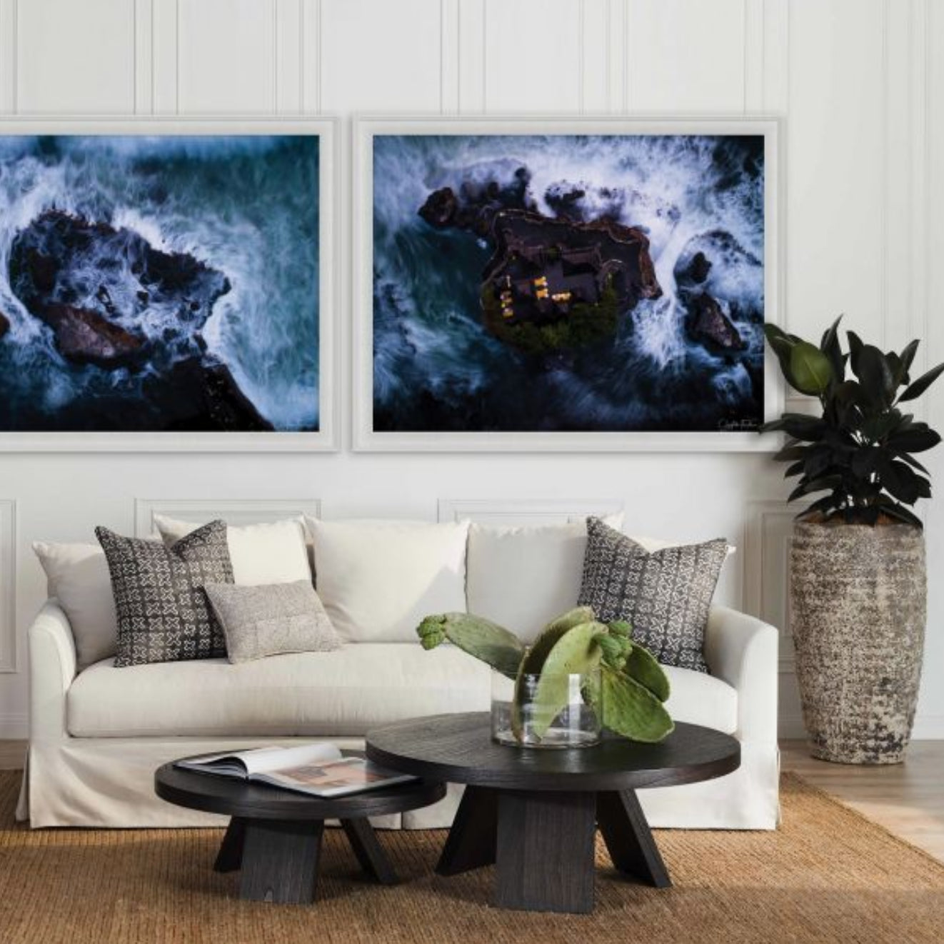 Natural Curiosities Folden, Tide No. 2  Aerial Photograph