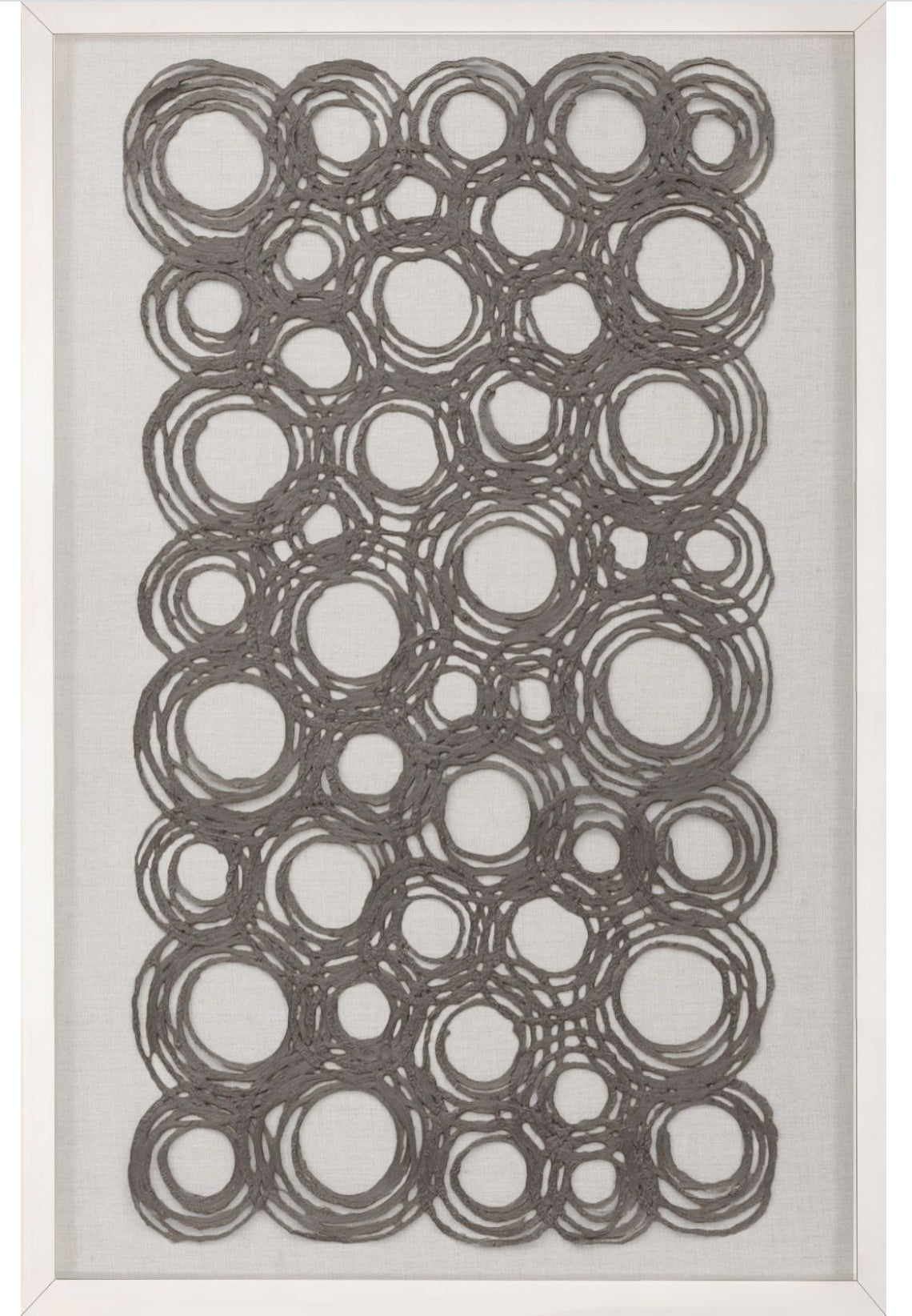 Natural Curiosities Abstract Papers Framed Art, Slate