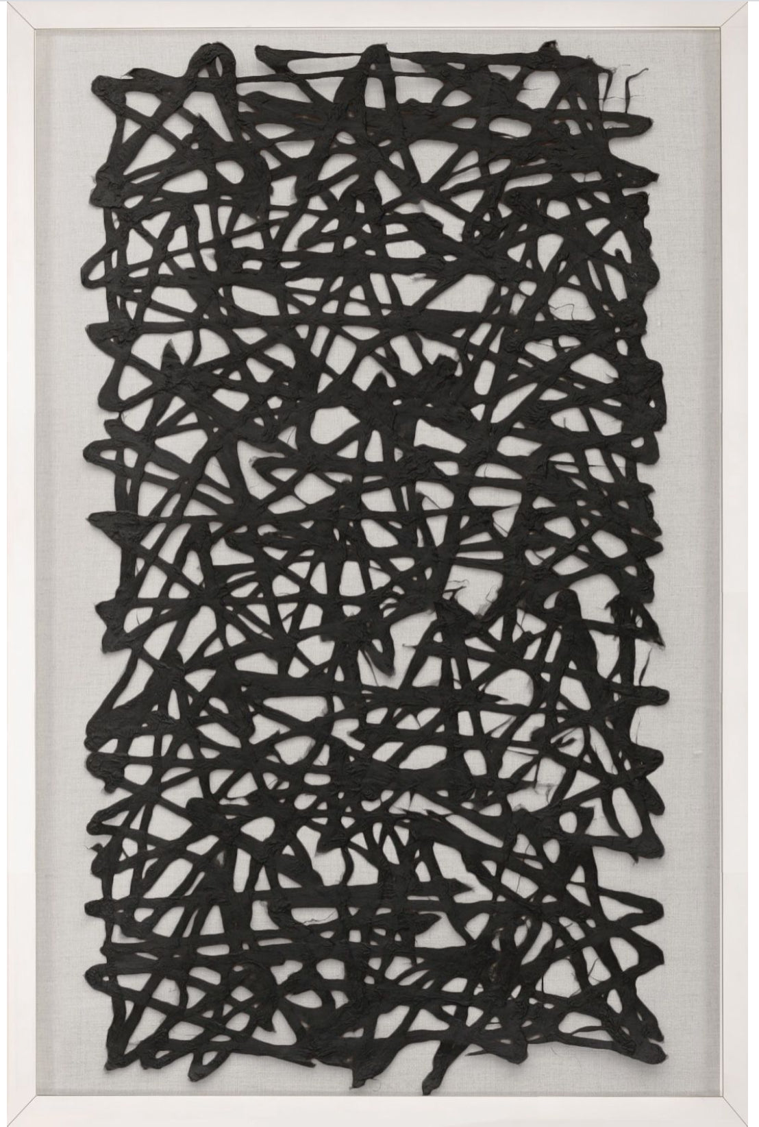 Natural Curiosities Abstract Papers Art, Black