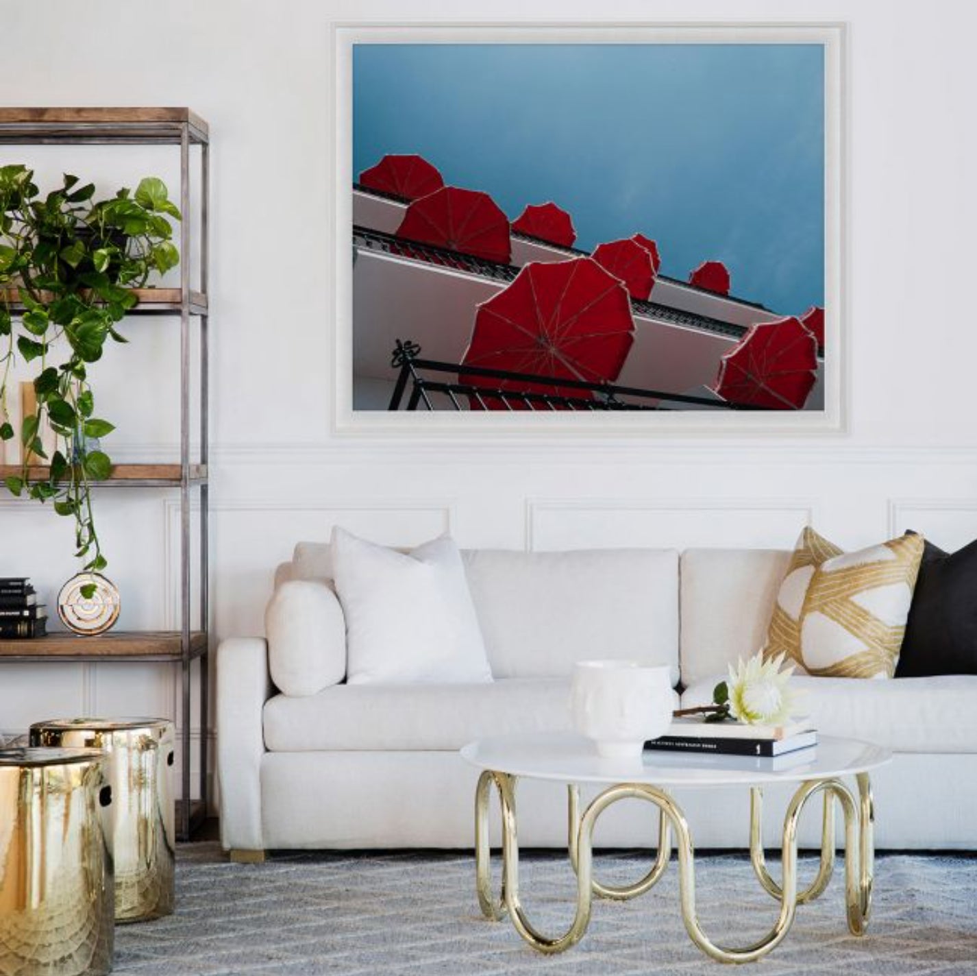 Natural Curiosities Folden Series 2, Red Umbrellas