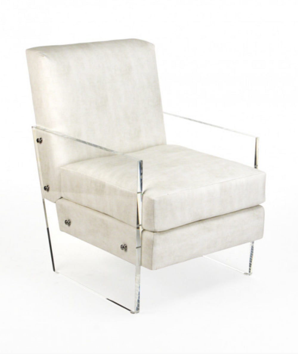 Zentique Charles Acrylic Chair, ZF003