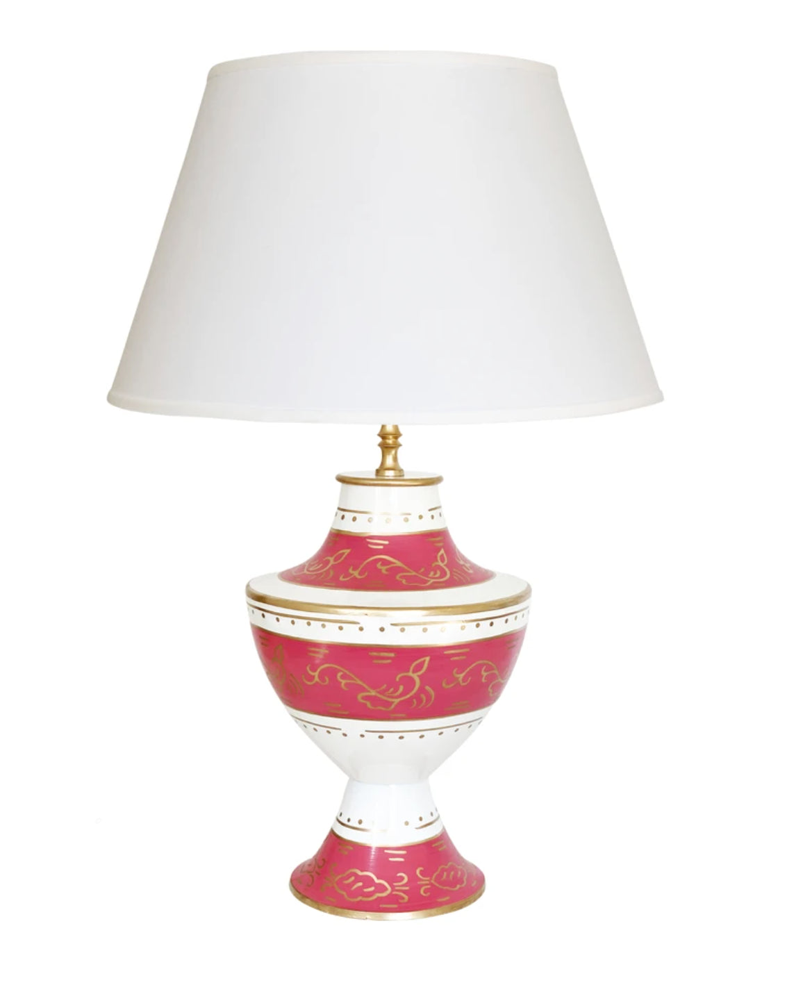 Dana Gibson Klismos Lamp in Jules Green