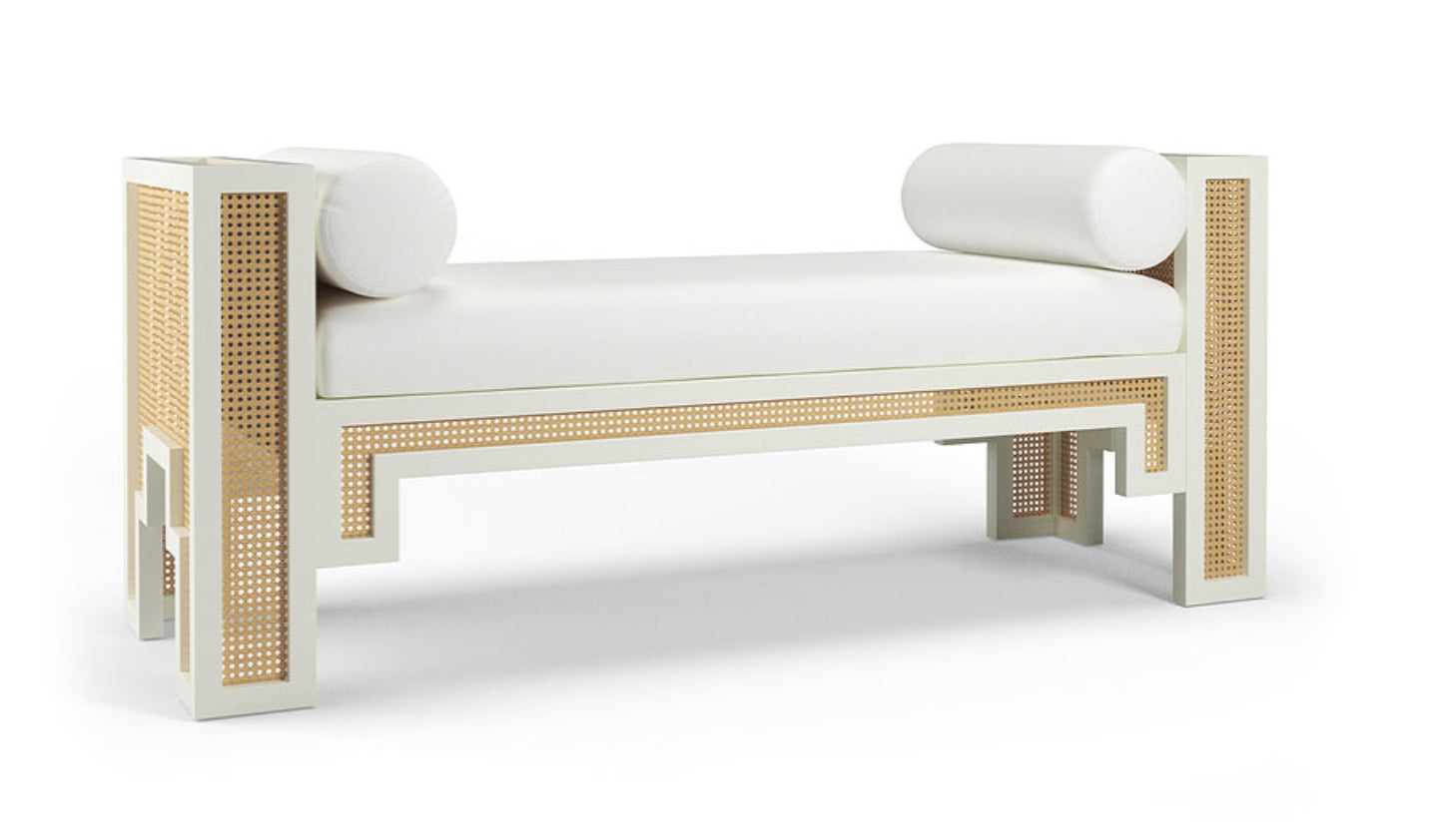 Alexandra Cane Bench by Maggie Cruz Home