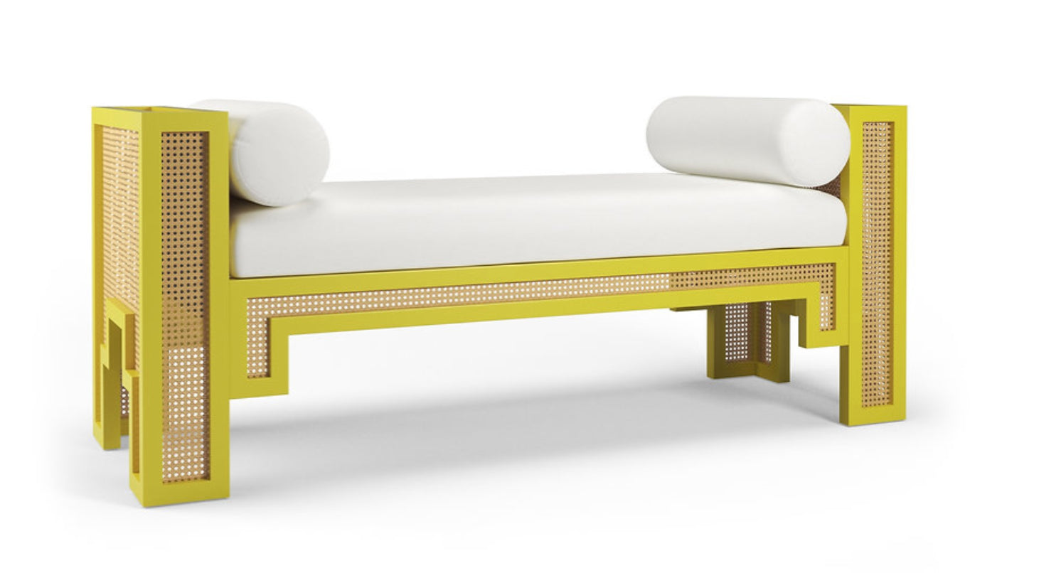 Alexandra Wood Bench by Maggie Cruz Home
