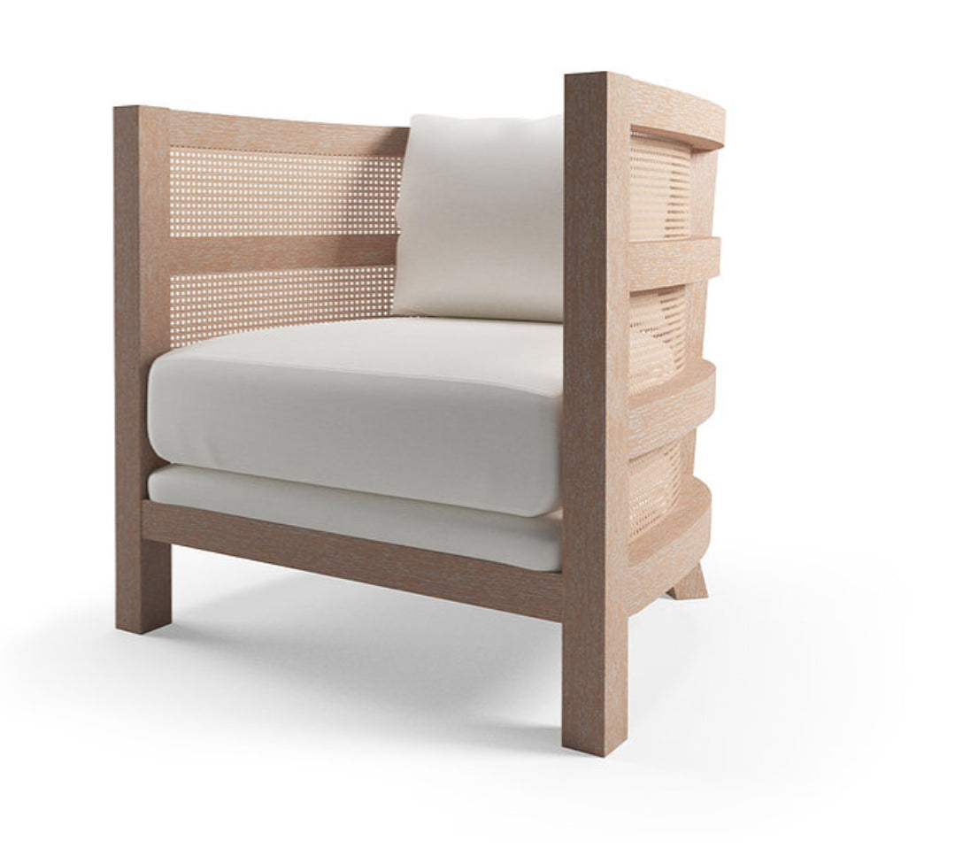 Maggie Cruz Home Costero Barrel Chair