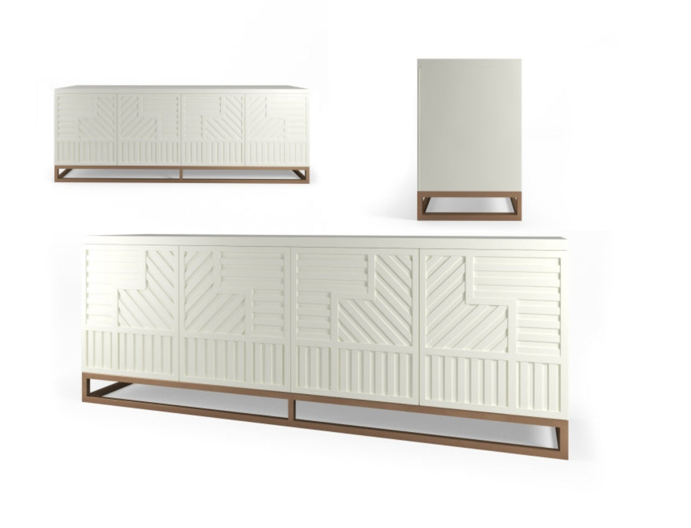 Maggie Cruz Home Stria Cabinet