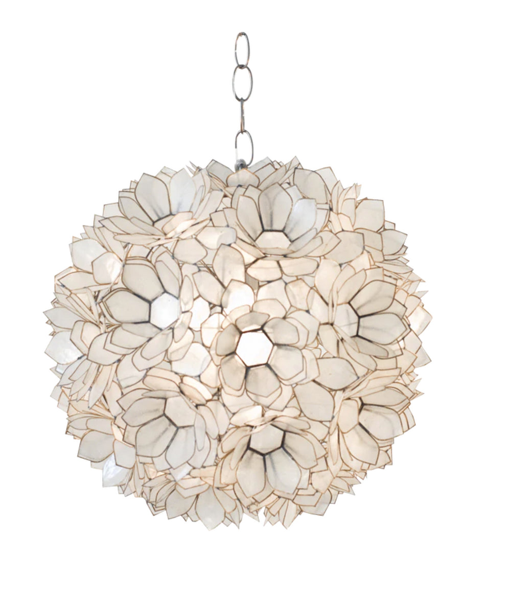 Worlds Away Venus Capiz Shell Pendant Light