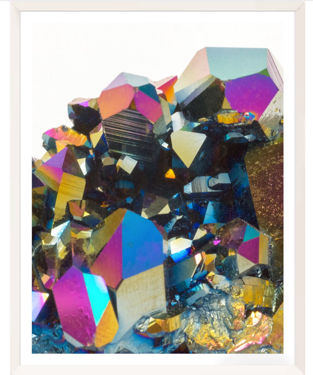 Natural Curiosities Iridescent Geodes Art