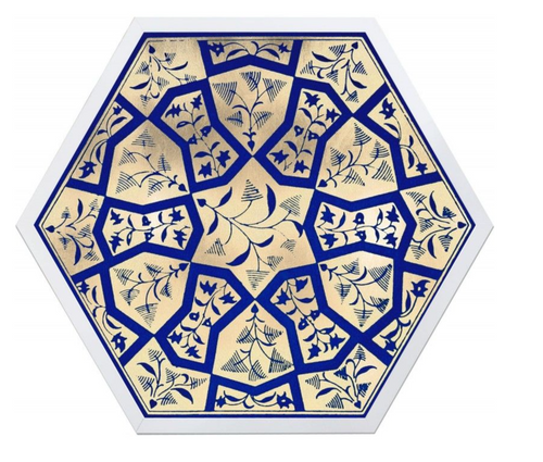 Hexagon Moroccan Tile Designs by Natural Curiosities