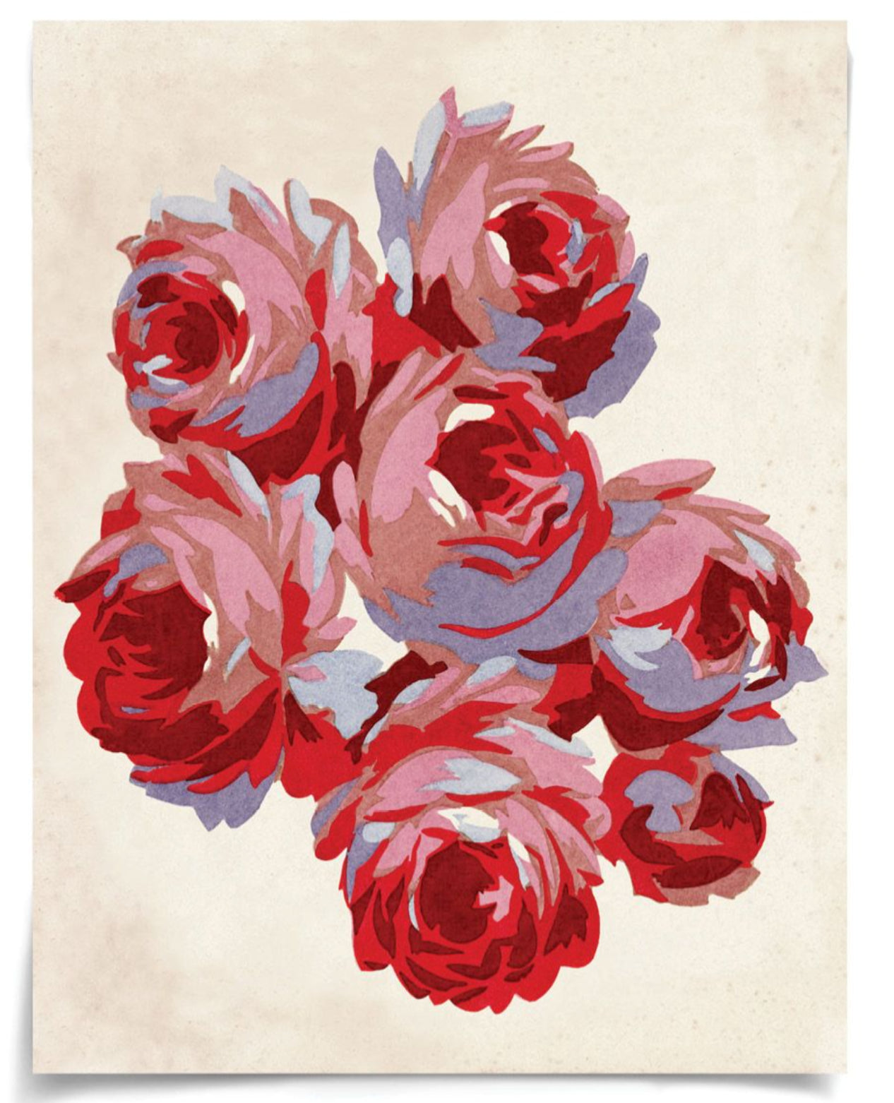 Natural Curiosities Gallini Rose Textile Wall Art