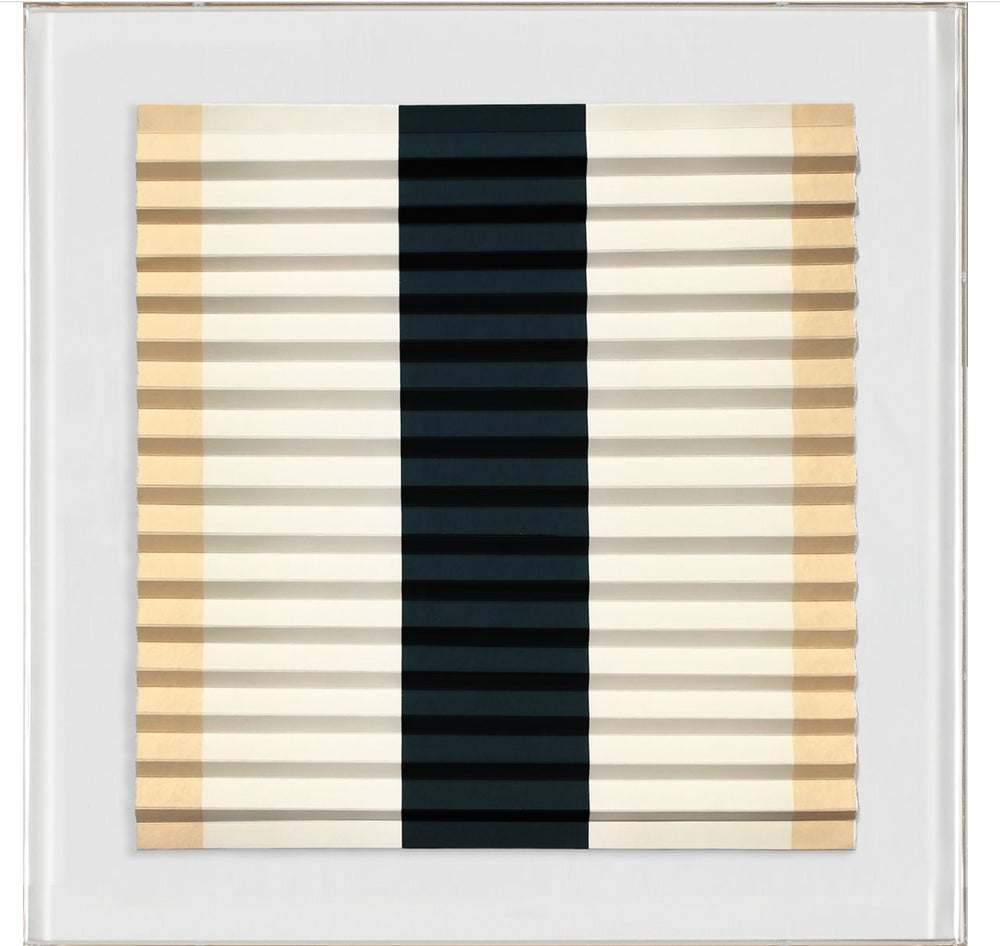 Natural Curiosities Linear Folded Dreams 2, Black